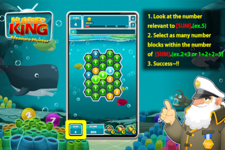 NumberKing : Treasure Hunter | Android
