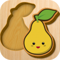 Baby wooden blocks - icon