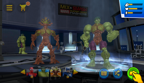 Смешай+Собери: Marvel Mashers | Android