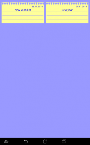Список пожеланий | Android