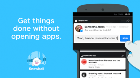 Snowball - Smart Notifications | Android