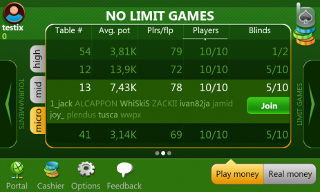 Mobile Poker Club | Android