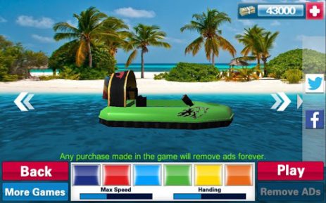 Modern Hovercraft Racing 2015 | Android