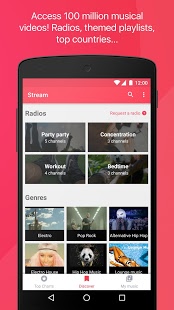 Stream беспл. муз. для YouTube | Android