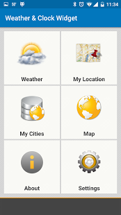 Виджет Погода и Часы - Android | Android