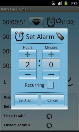 Baby Care Timer | Android