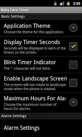 Baby Care Timer | Android