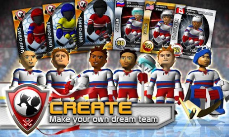 BIG WIN Hockey 2014 – своя хоккейная команда | Android