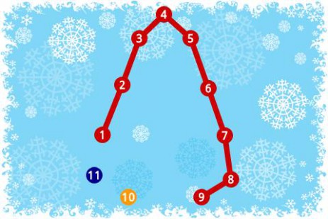 Kids Connect the Dots Xmas – соединяйте точки и получите рисунок | Android