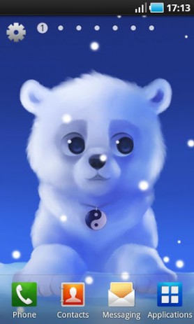 Polar Chub - белый медвежонок в вашем телефоне | Android