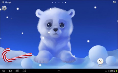 Polar Chub - белый медвежонок в вашем телефоне | Android