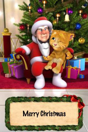Talking Santa meets Ginger - говорящий Санта | Android