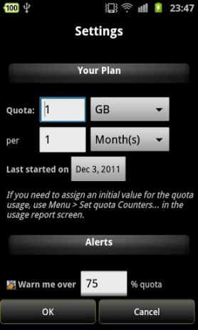 3G Watchdog Pro - отслеживание трафика | Android
