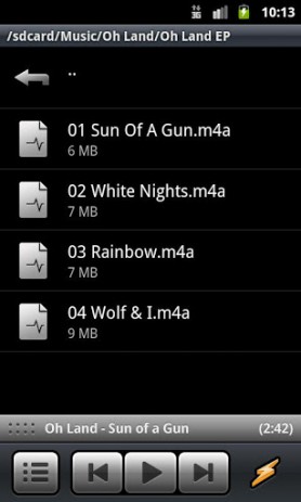 Winamp - музыкальный плеер | Android