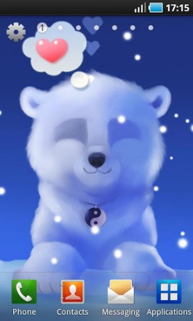 Polar Chub - белый медвежонок в вашем телефоне | Android