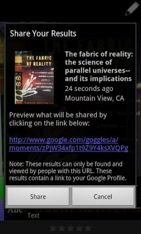 Google Goggles | Android