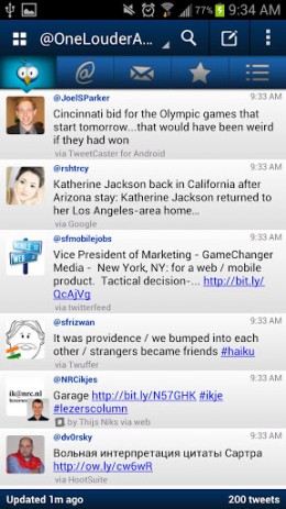 TweetCaster for Twitter | Android