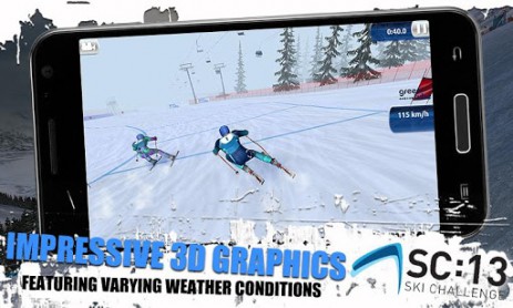 Ski Challenge 13 FREE - лыжный спорт | Android