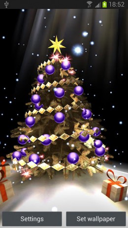 Christmas Tree 3D - рождественская елка в 3D | Android