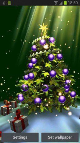 Christmas Tree 3D - рождественская елка в 3D | Android