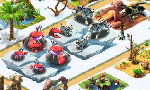 Snímek obrazovky Ice Age Village 2