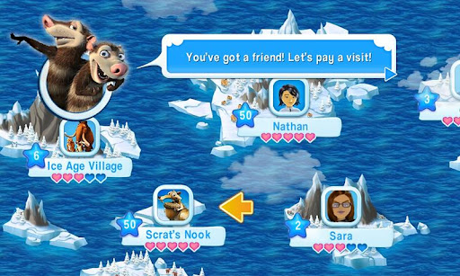 Snímek obrazovky Ice Age Village 4