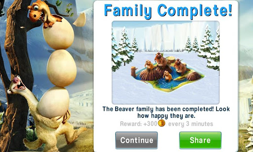 Snímek obrazovky Ice Age Village 5