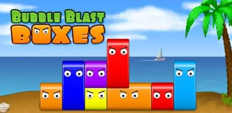 Poster Bubble blast boxes