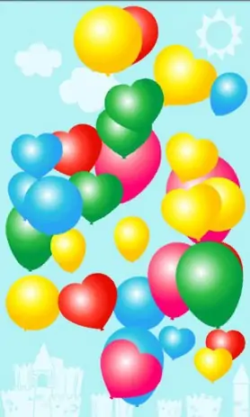 Скриншот Colorful Balloons for kids 3