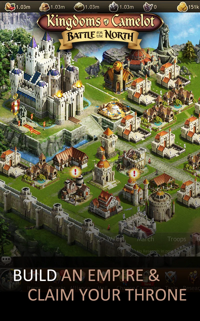 Скриншот Kingdoms of Camelot: Battle 1