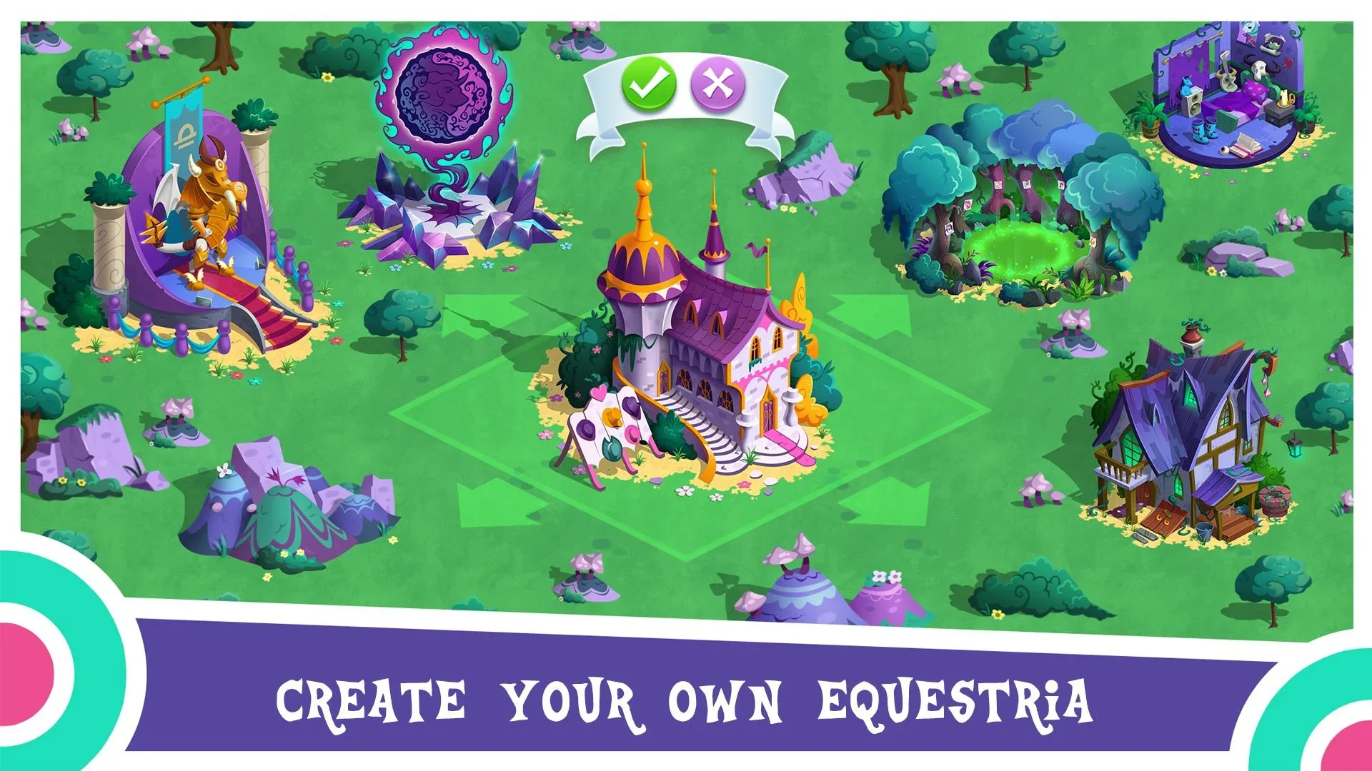 Снимка на екрана My Little Pony: Magic Princess 2