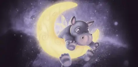 Poster Sleepy Hippo Live Wallpaper