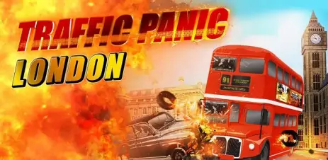 Poster Traffic Panic London