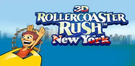 Poster 3D Rollercoaster Rush New York