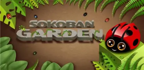Poster Sokoban Garden 3D