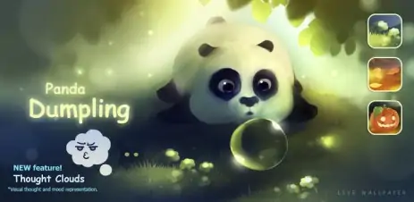 Poster Panda Dumpling