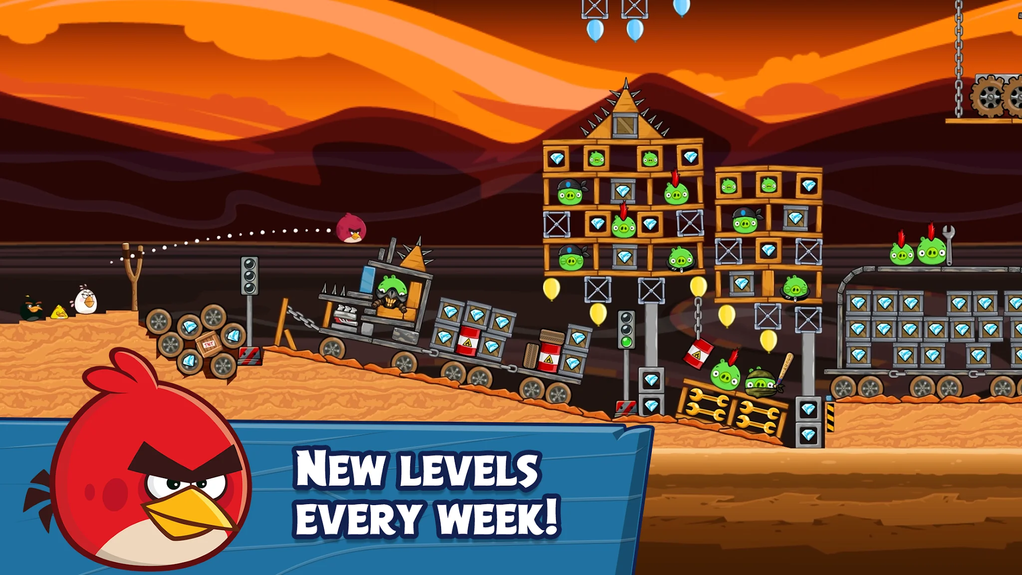 ภาพหน้าจอ Angry Birds Friends 2