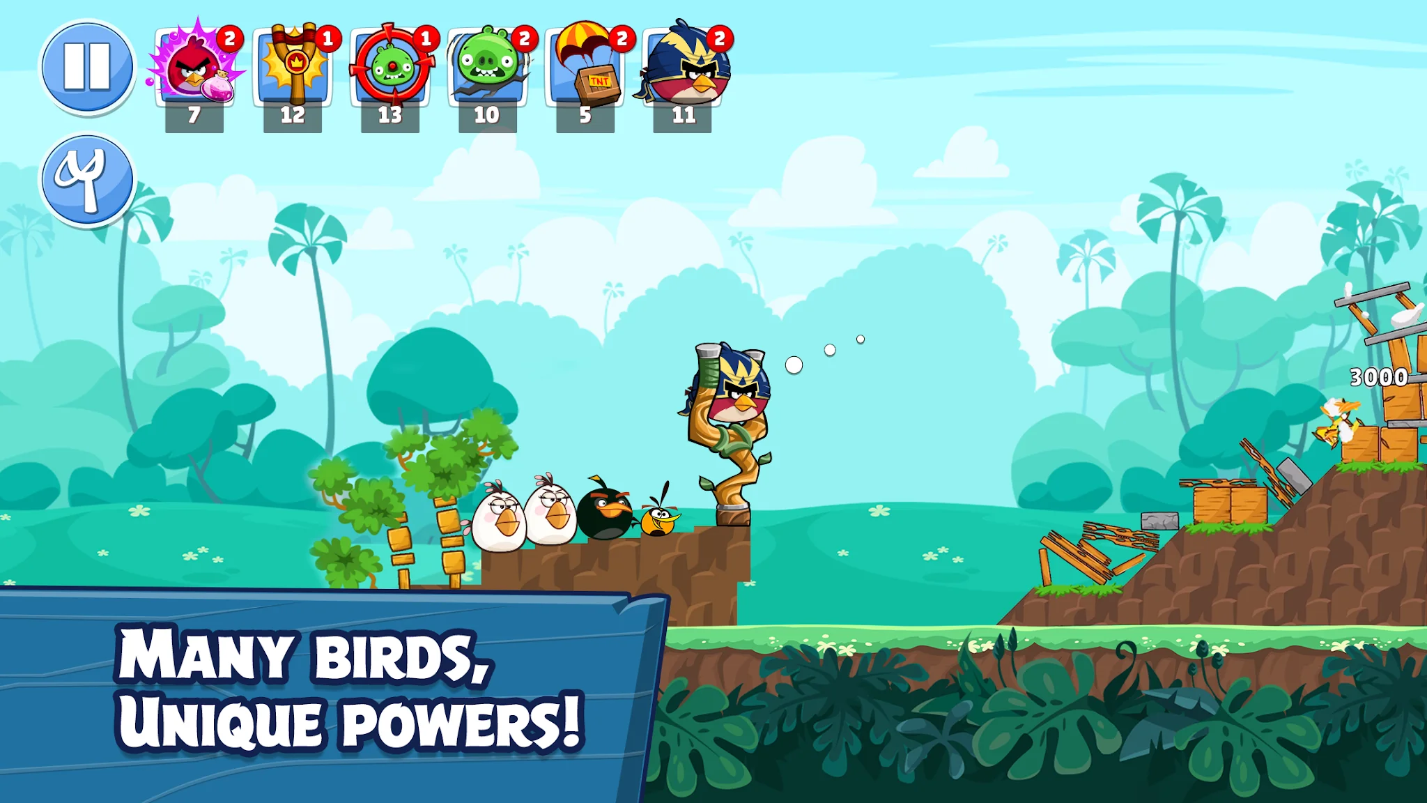 ภาพหน้าจอ Angry Birds Friends 3