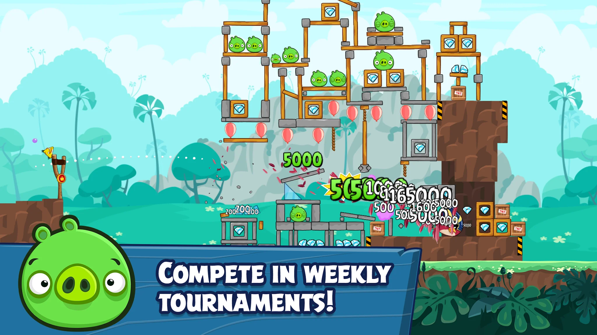 ภาพหน้าจอ Angry Birds Friends 4