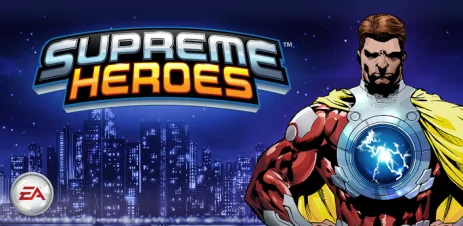 Poster Supreme Heroes: карточная РПГ