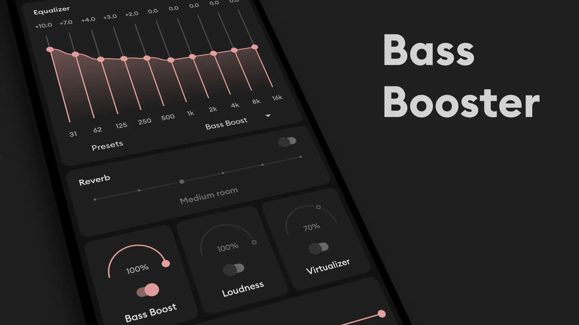 Captura de pantalla Flat Equalizer - Bass Booster 3