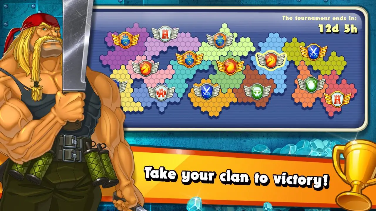 Jungle Heat: War of Clans képernyőkép 1