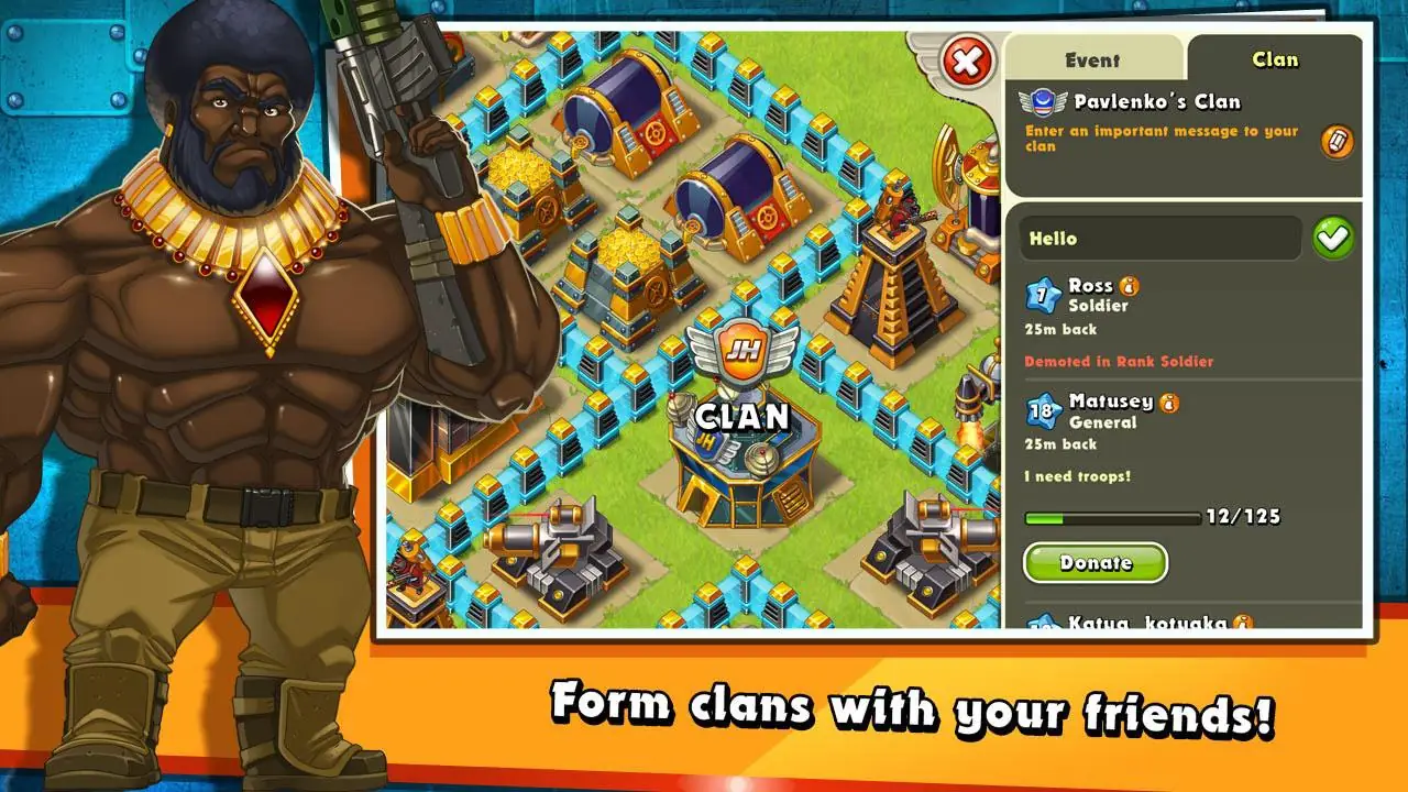 Jungle Heat: War of Clans képernyőkép 2