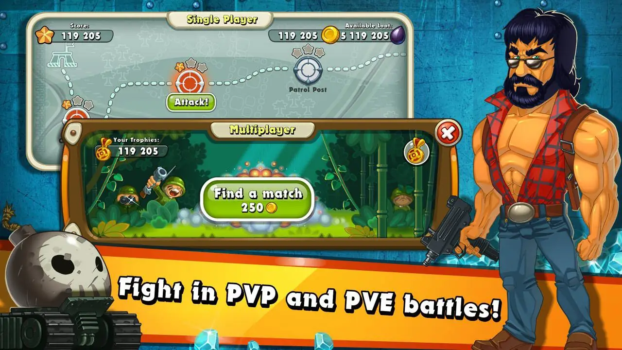 Jungle Heat: War of Clans képernyőkép 3