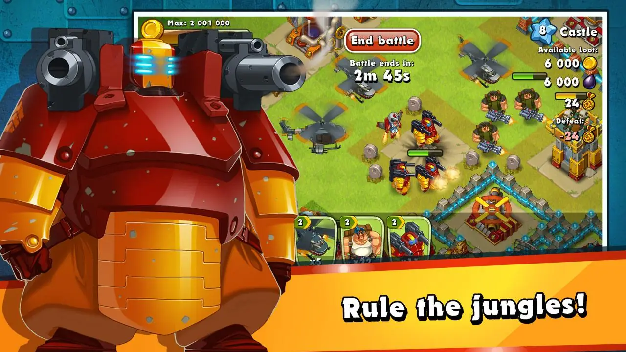 Jungle Heat: War of Clans képernyőkép 5