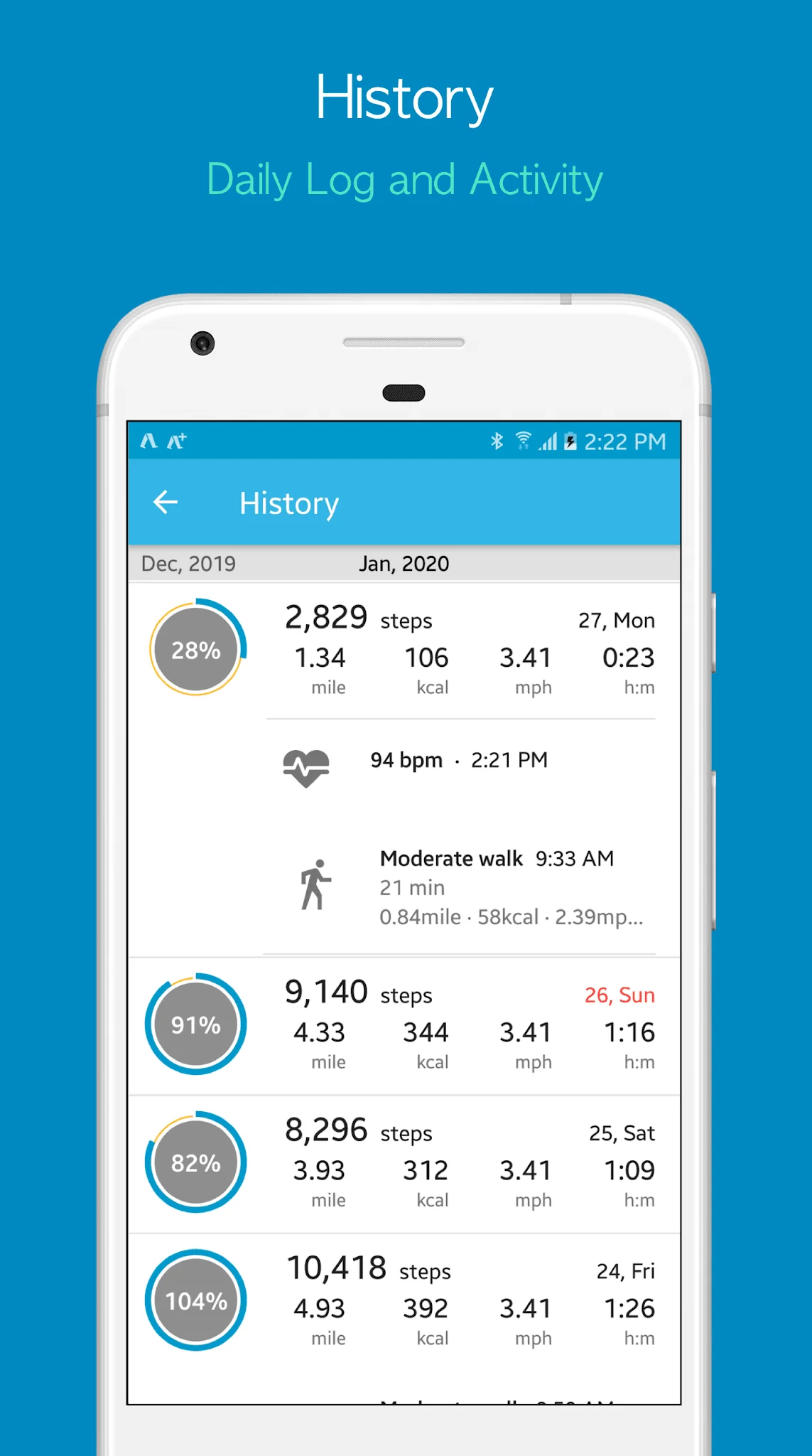 لقطة شاشة Accupedo Pedometer %د