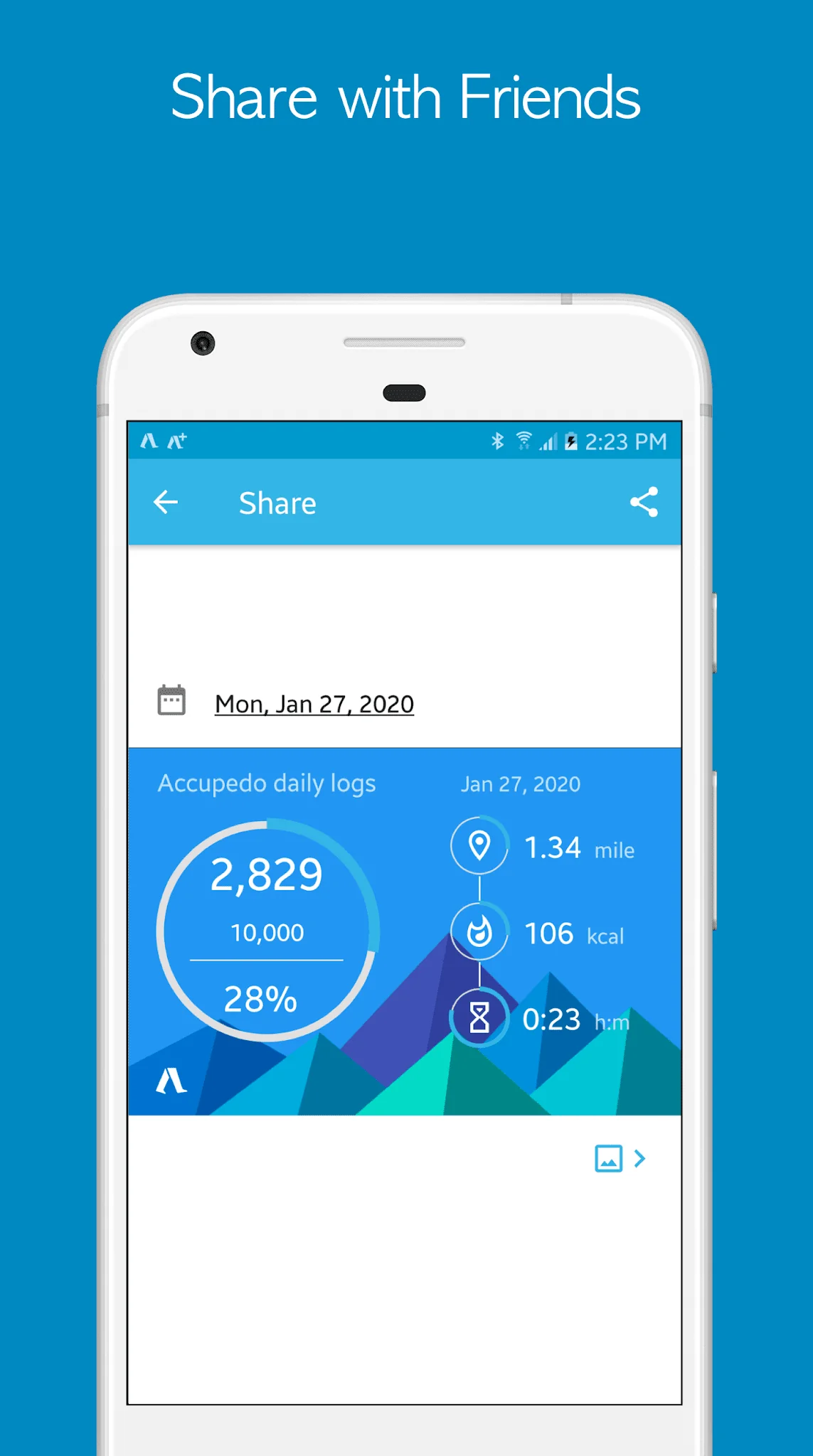 لقطة شاشة Accupedo Pedometer %د