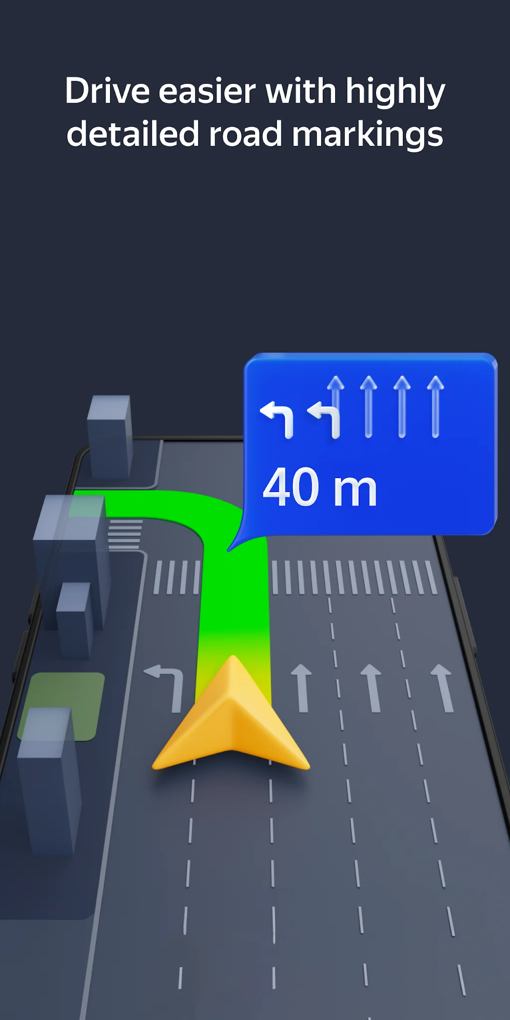 Captura de tela Yandex Navigator 2