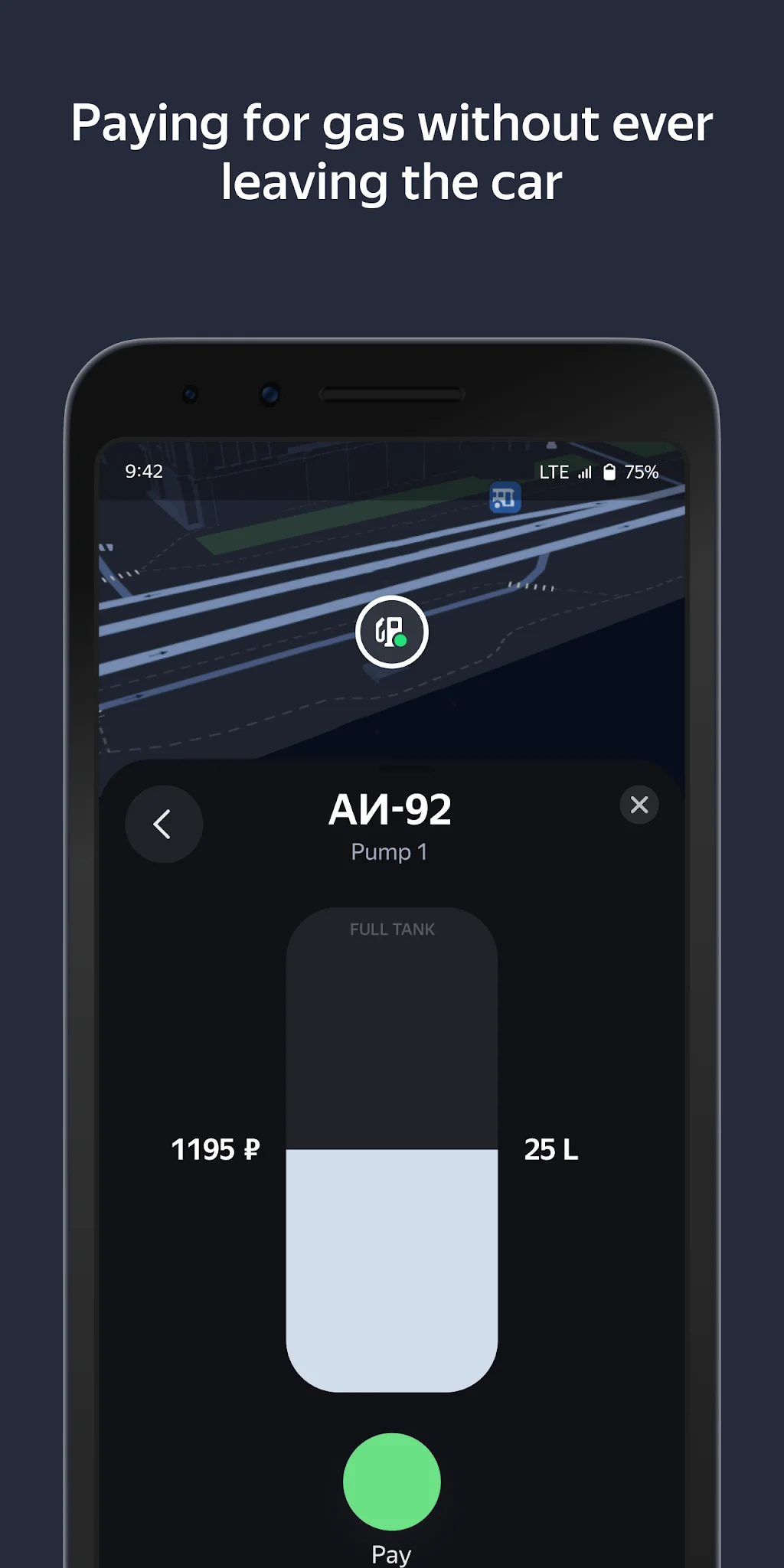 Captura de tela Yandex Navigator 5