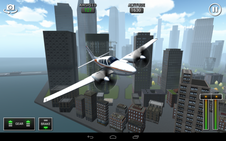Poster симулятор полетов — Flight Sim BeachCraft City Poster симулятор полетов — Flight Sim BeachCraft City